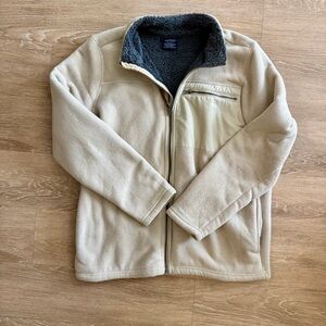 Women’s Charles River Apparel Jamestown Fleece Zip-Up Jacket, Beige Size L